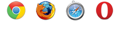 Navegadores compatíveis